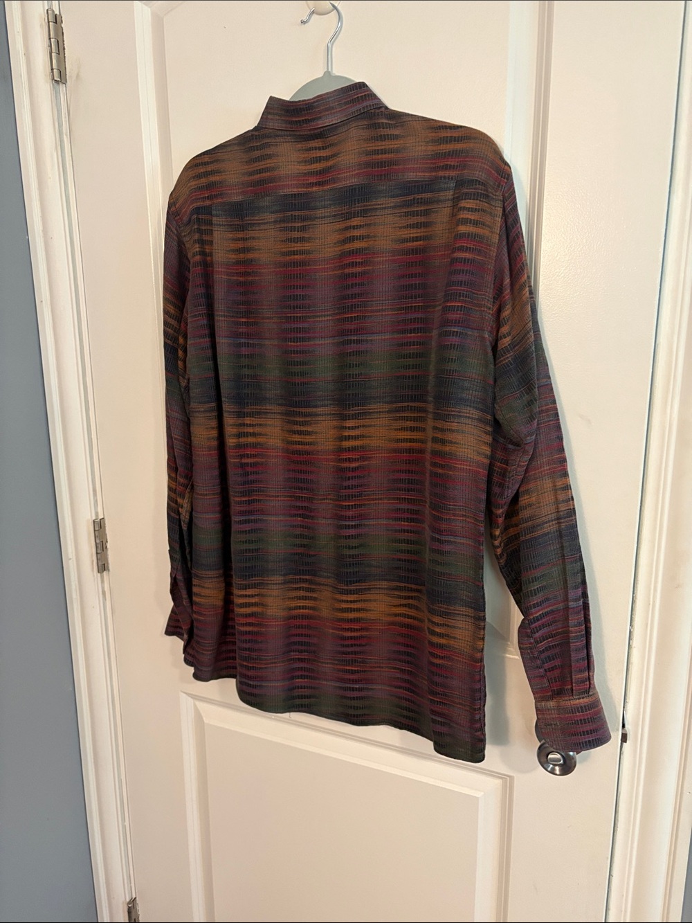 Missoni Men's Long Sleeve Button-Up Multicolor - Picture 6 of 6